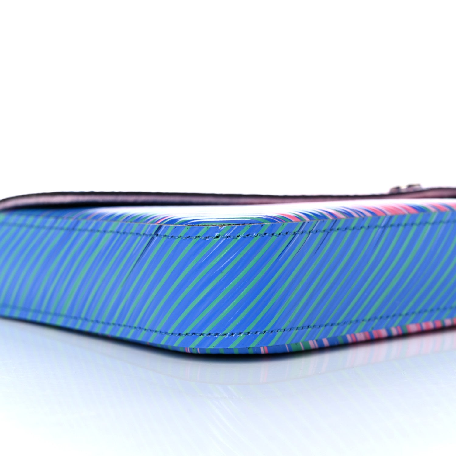 Louis Vuitton Epi Tropical Pochette Felicie Blue Rose 10 of 13