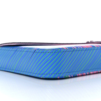 Louis Vuitton Epi Tropical Pochette Felicie Blue Rose 10 of 13