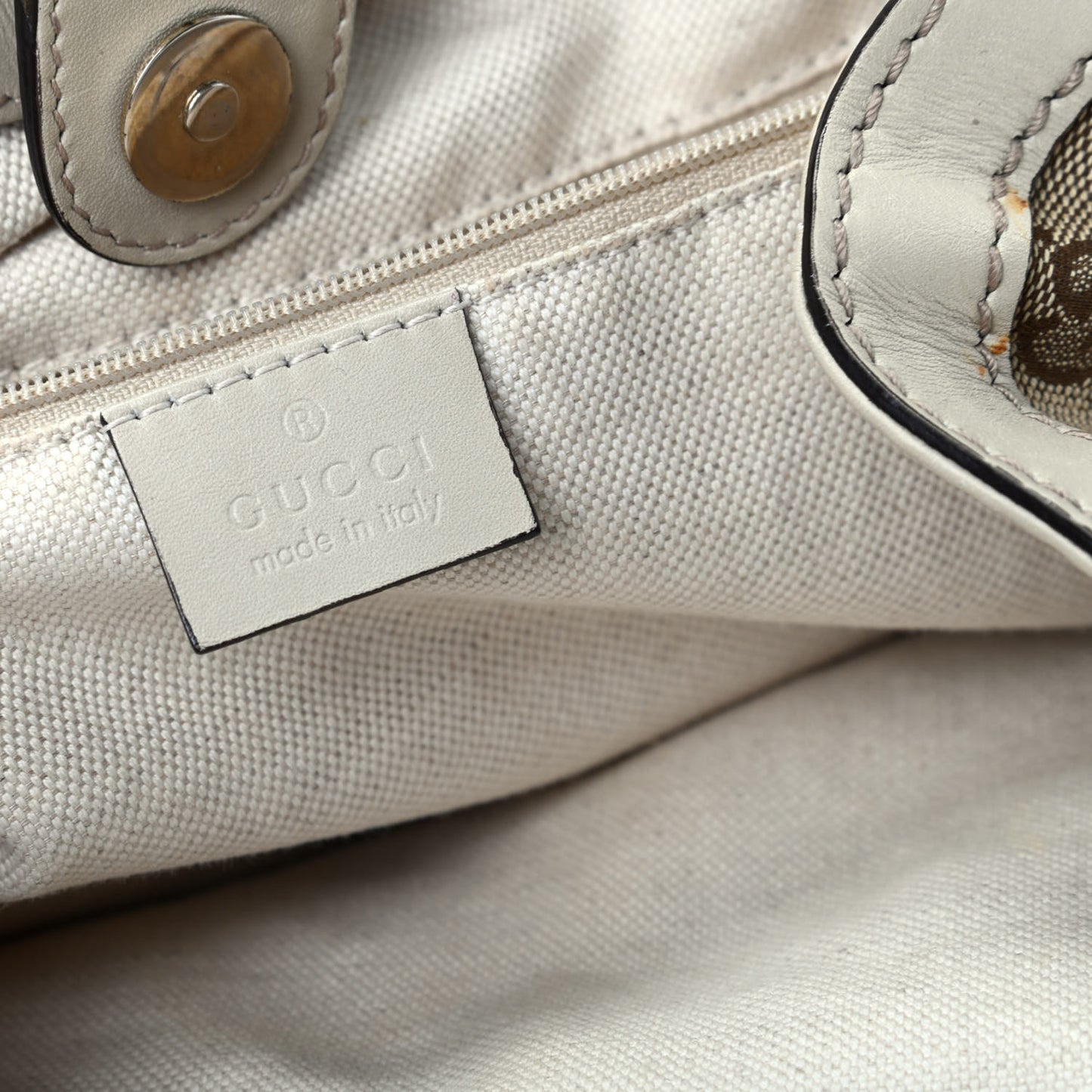 Monogram Medium Sukey Tote Off White