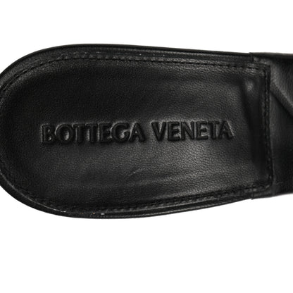 Bottega Veneta Nappa Quilted Rubber Lido Mule Sandals 37 Black 7 of 9