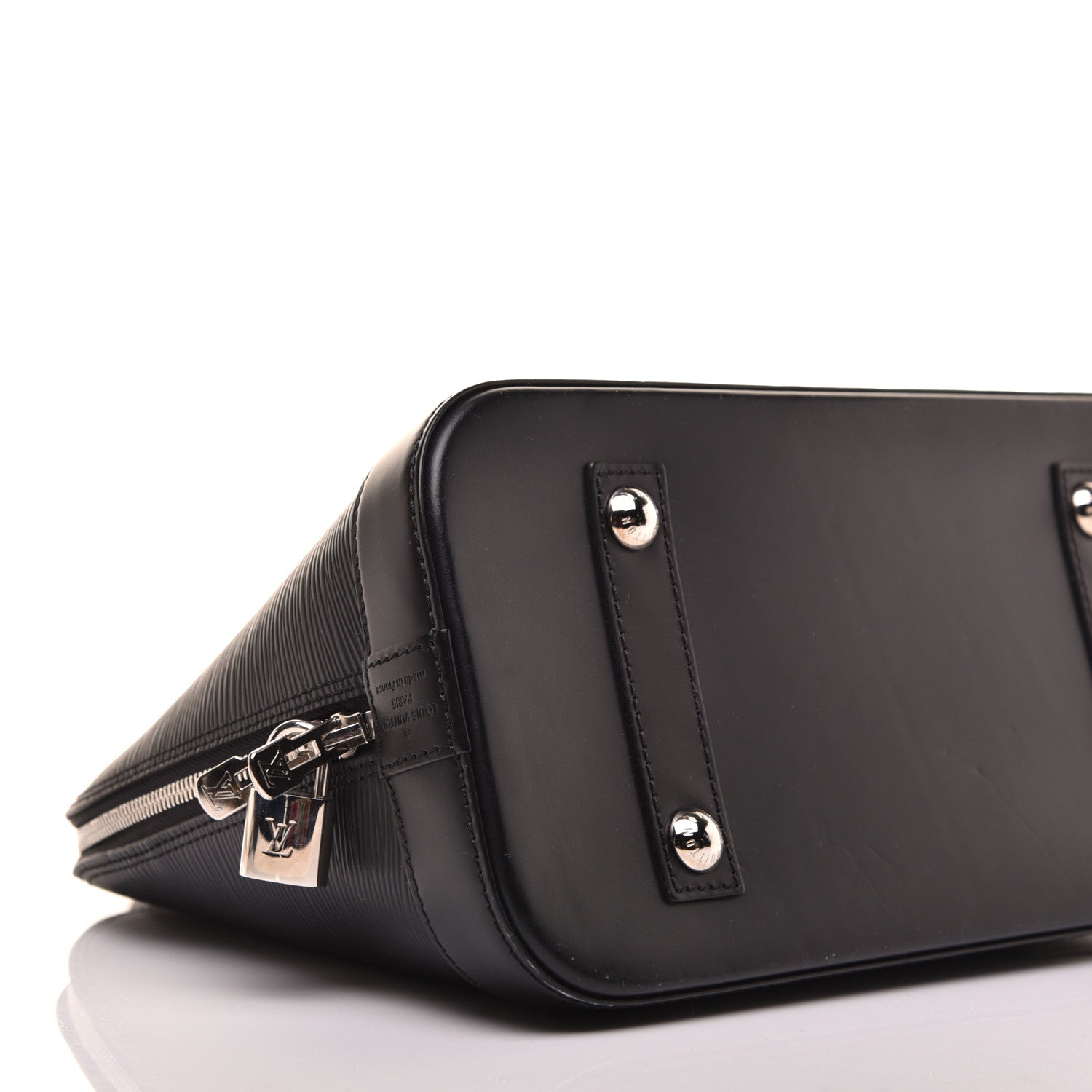 Louis Vuitton Epi Alma PM Black 7 of 9