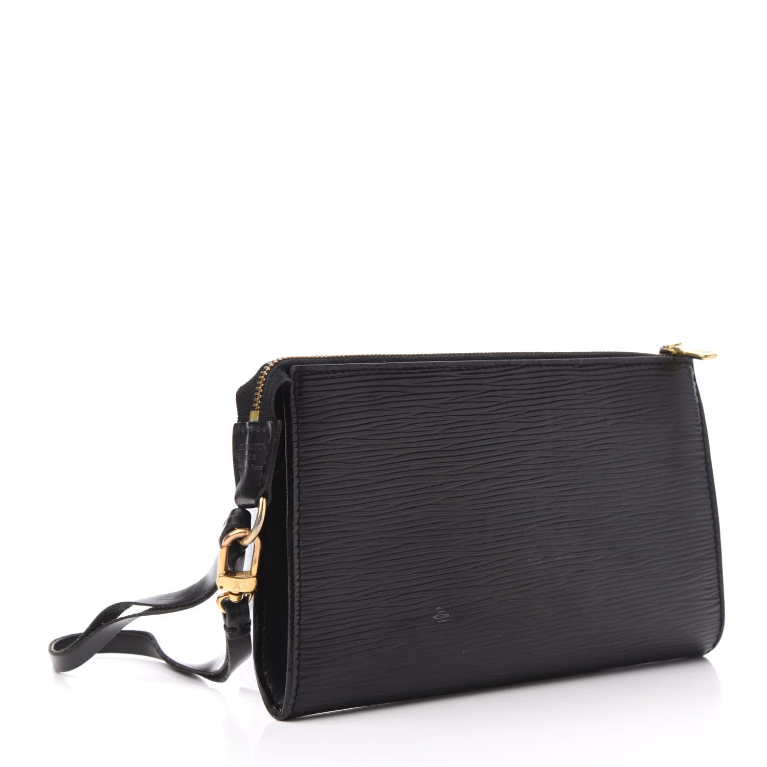 Louis Vuitton Epi Pochette Accessories 21 Black 3 of 7