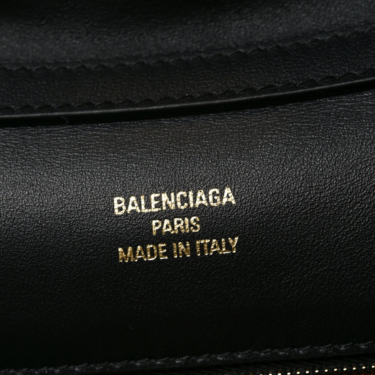 Balenciaga Natural Smooth Calfskin Small Rodeo Top Handle Handbag Black 6 of 10
