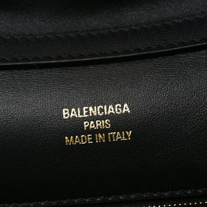 Balenciaga Natural Smooth Calfskin Small Rodeo Top Handle Handbag Black 6 of 10