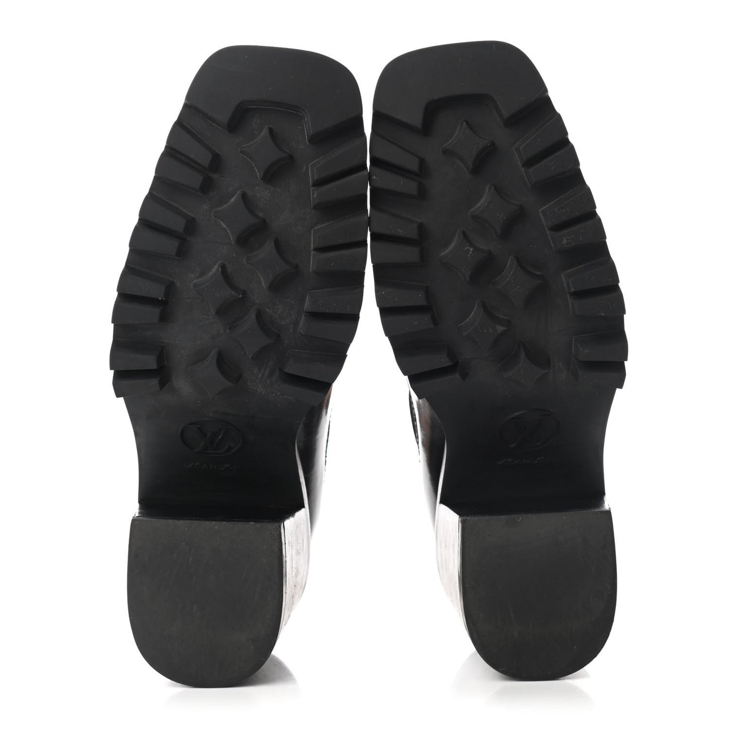 Patent Monogram Limitless Ankle Boots 40 Black