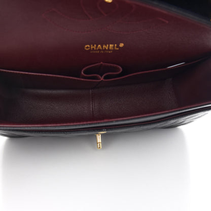 Chanel Caviar Quilted Jumbo Double Flap Black 5 of 9