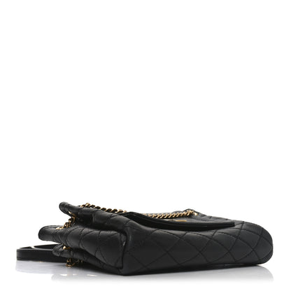 Saint Laurent Lambskin Quilted Monogram Mini Nolita Black 7 of 21