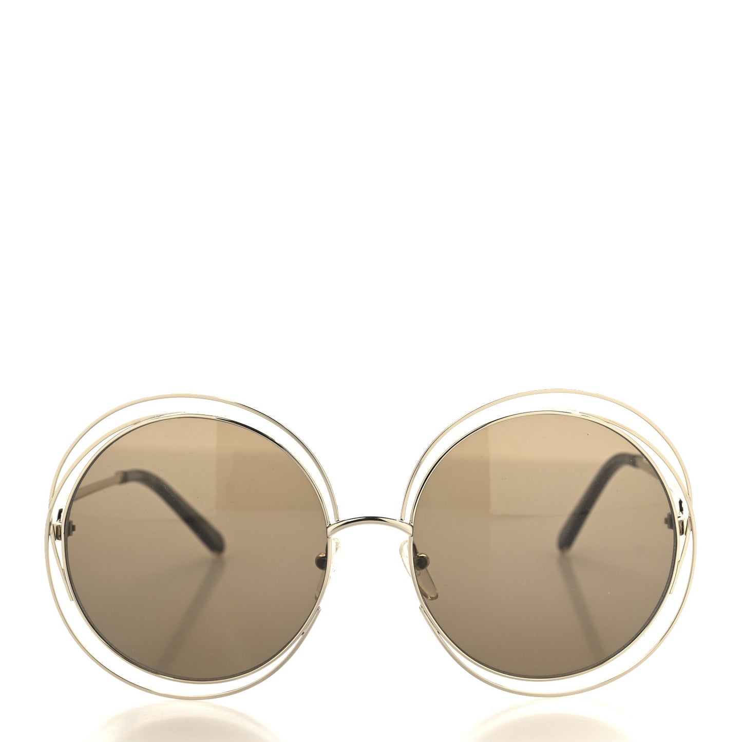 Oversized Round Carlina Oversized Round Sunglasses CE114S Gold