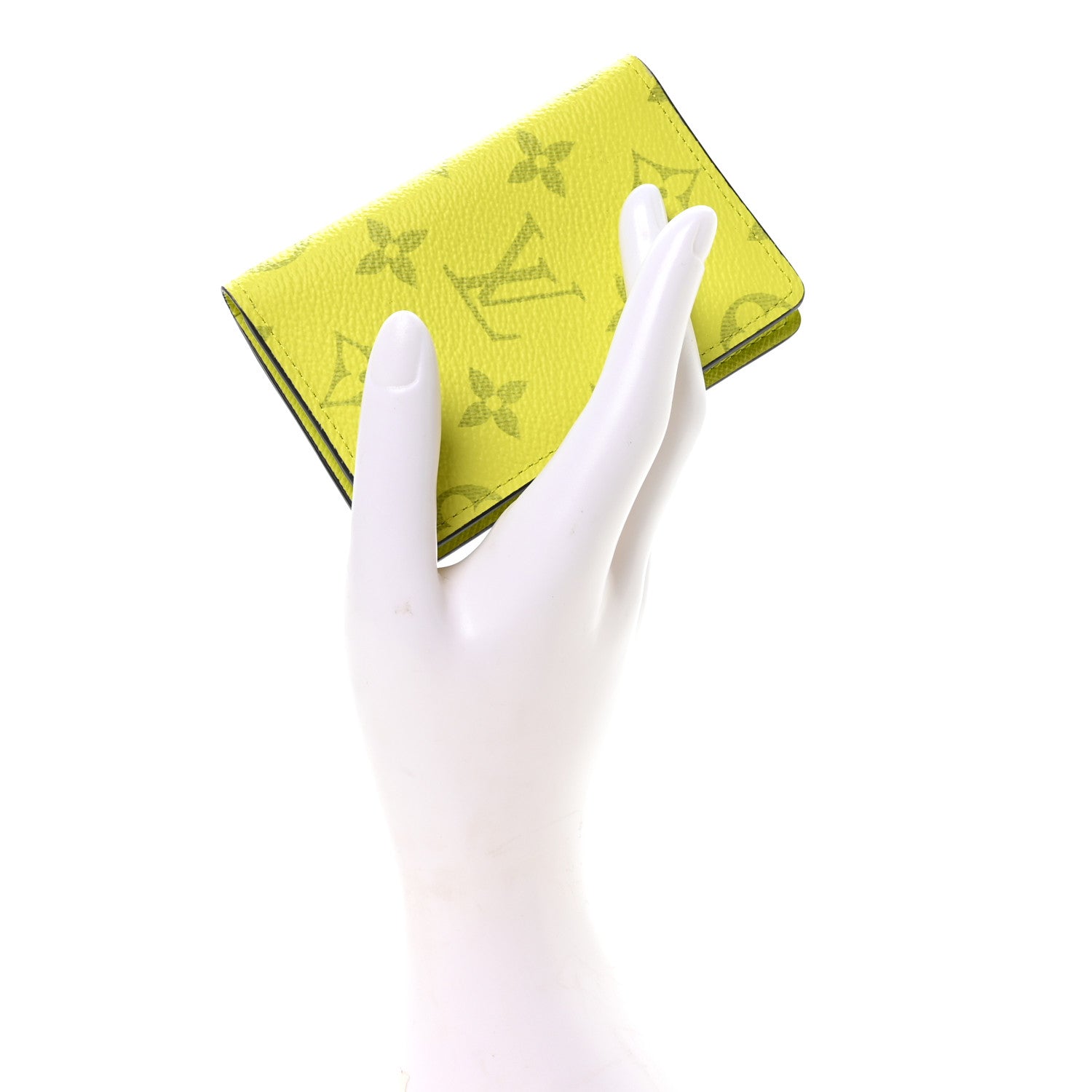 Louis Vuitton Taigarama Pocket Organizer NM Yellow 2 of 8