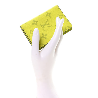 Louis Vuitton Taigarama Pocket Organizer NM Yellow 2 of 8