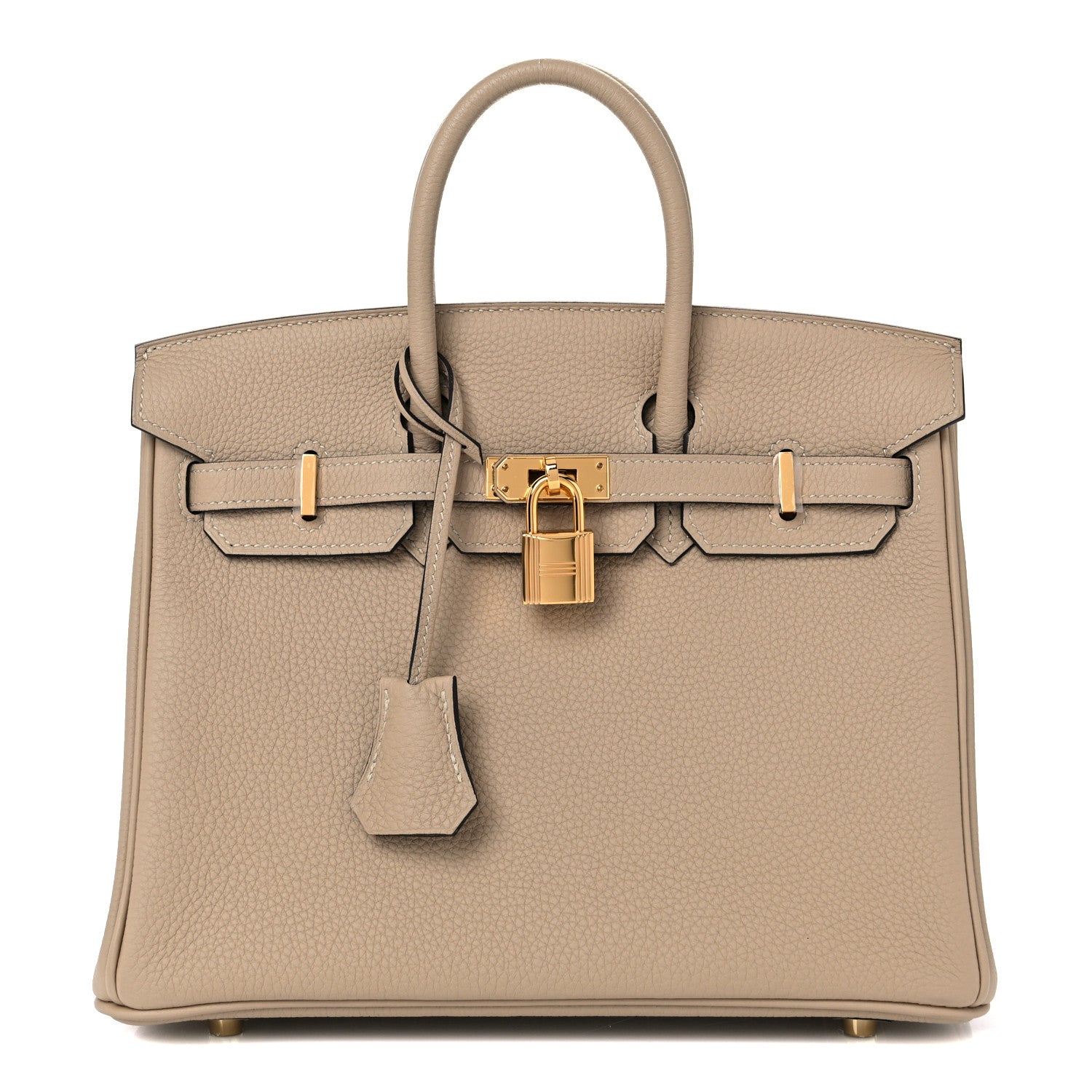 Hermes Togo Birkin 25 Trench 1 of 34