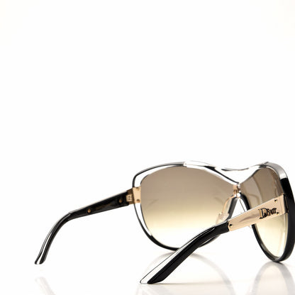 Christian Dior Striking Oversized Sunglasses Black 4 of 9
