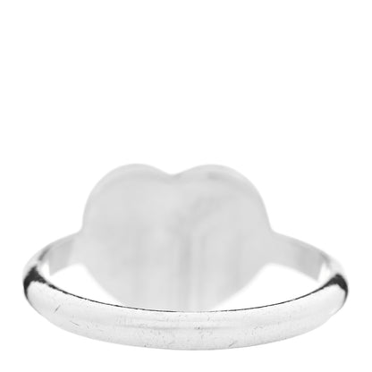 Tiffany Sterling Silver Return to Tiffany Heart Ring 56 7.75 3 of 4