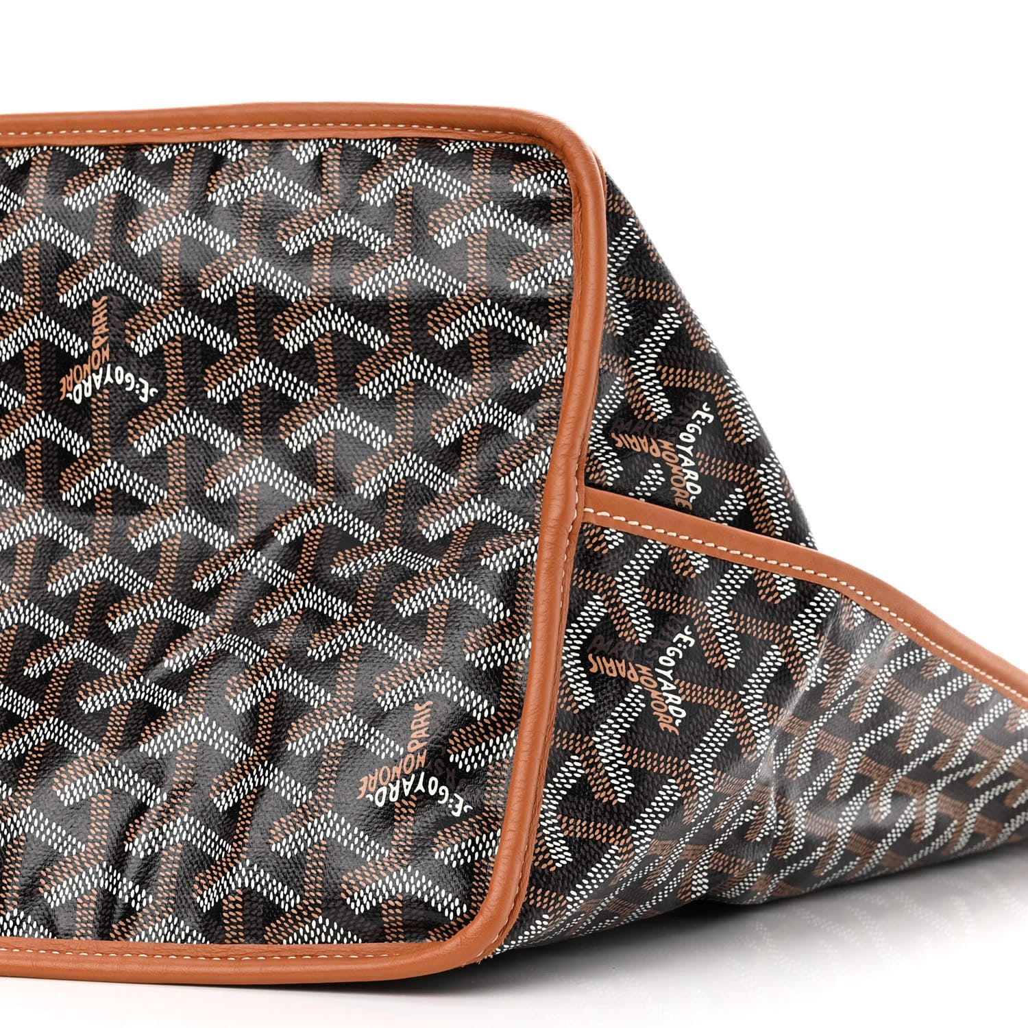 Goyard Goyardine Reversible Anjou GM Black Gold 11 of 11