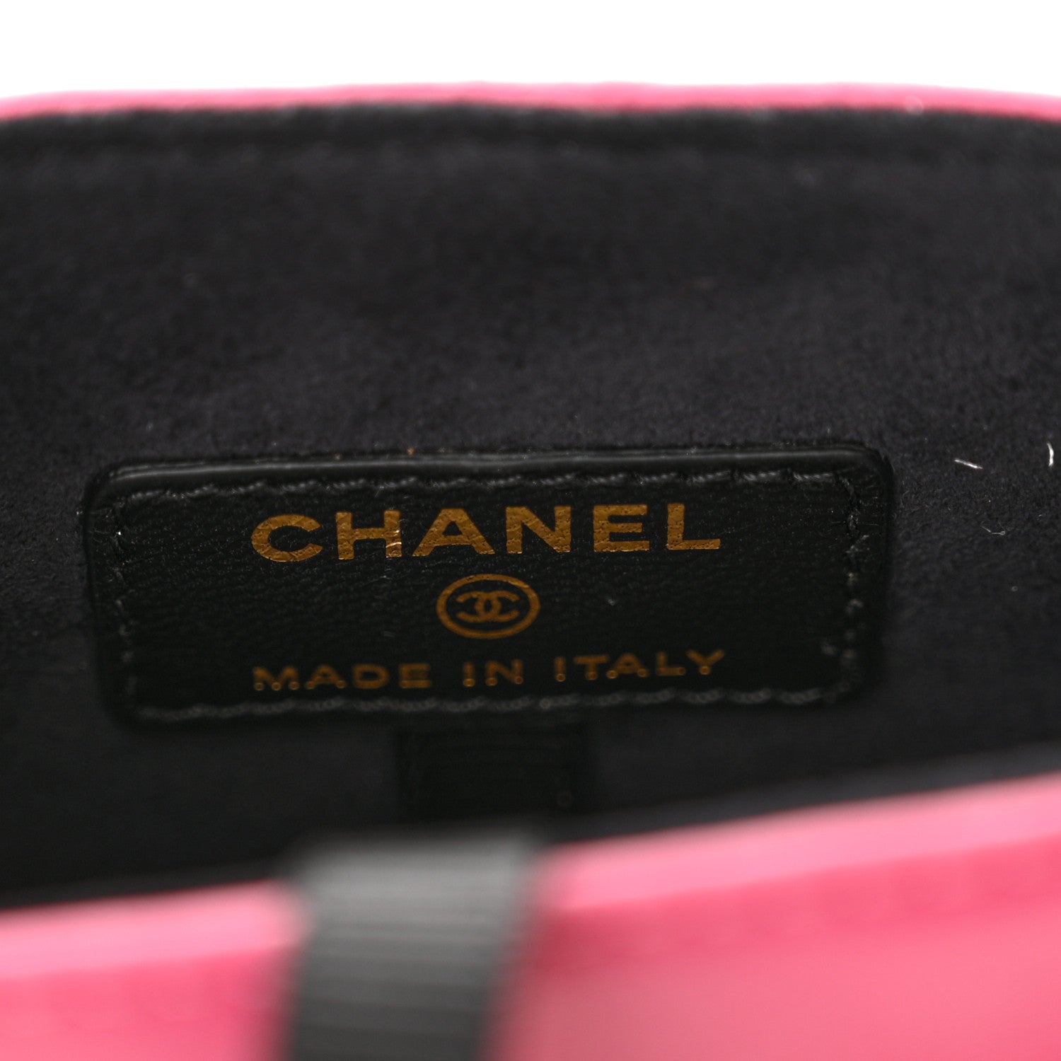 Chanel Tweed Chain Around Phone Holder Pink 6 of 11