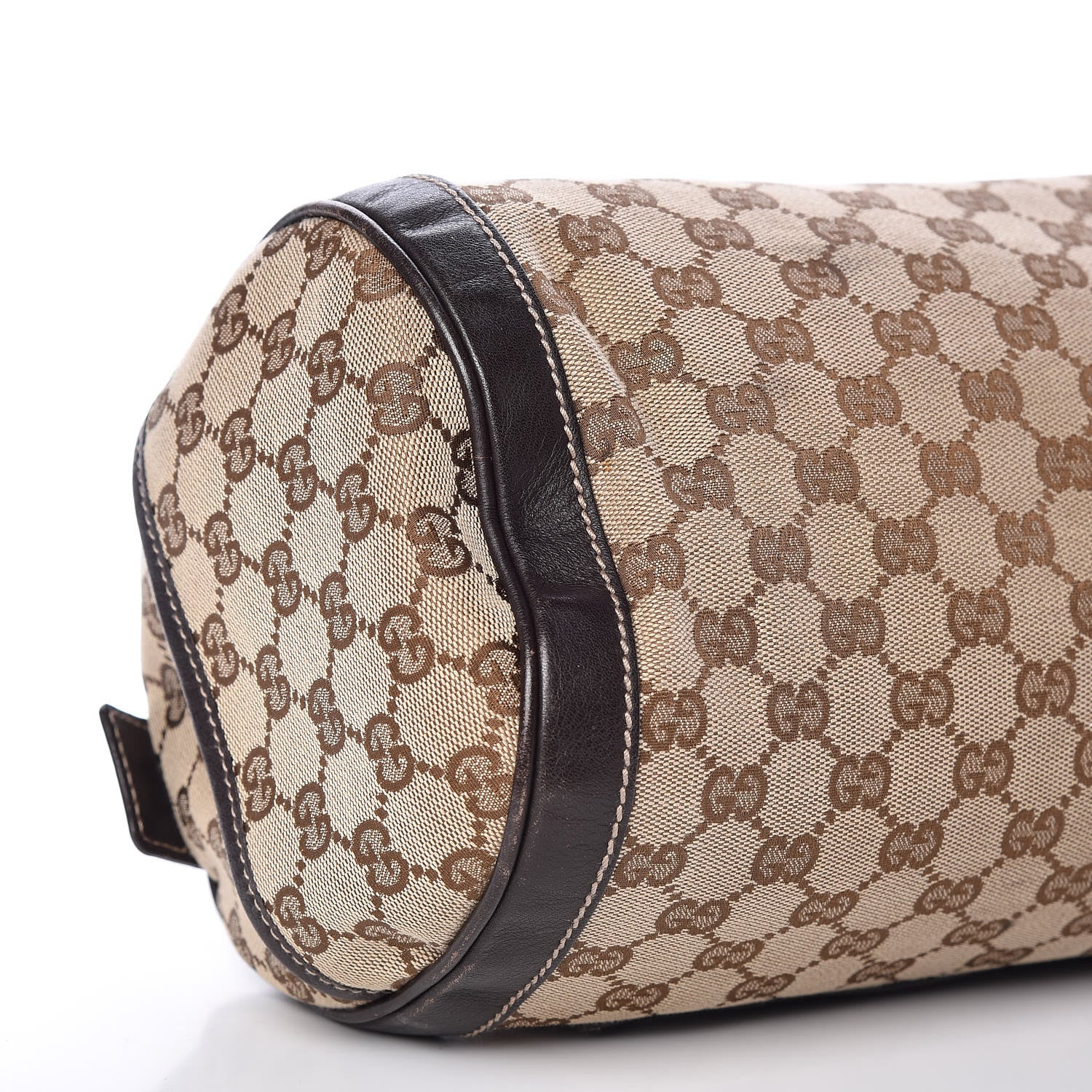 Gucci Monogram Trophy Satchel Ebony 8 of 10