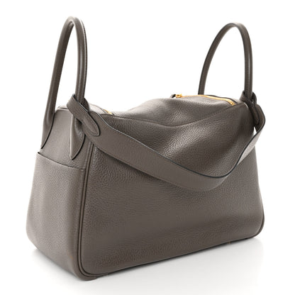 Hermes Taurillon Clemence Lindy 30 Etain 3 of 11