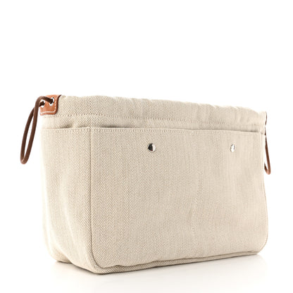 Hermes Canvas Barenia Fourbi 25 MM Pouch Naturel Fauve 3 of 7