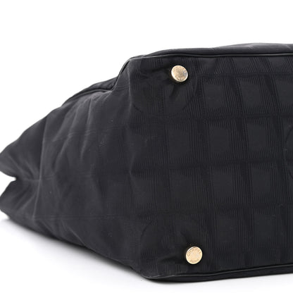 Chanel Nylon Medium Travel Tote Black 11 of 15