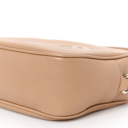 Gucci Pebbled Calfskin Small Soho Disco Bag Rose Beige 11 of 12