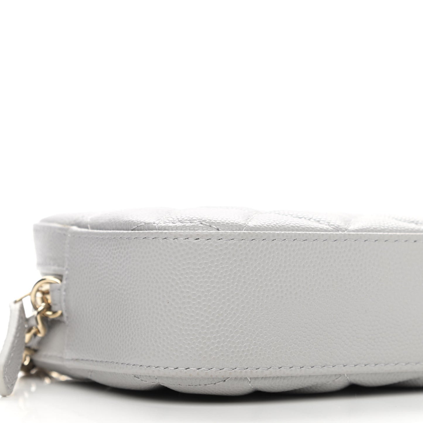 Caviar Quilted Camera Case Grey