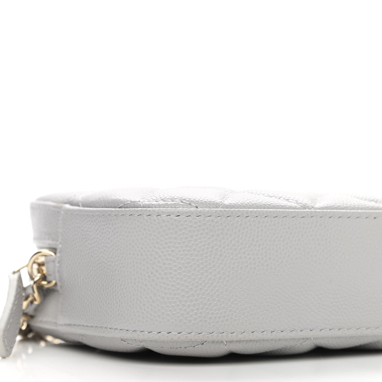 Chanel Caviar Quilted Camera Case Grey 9 of 11