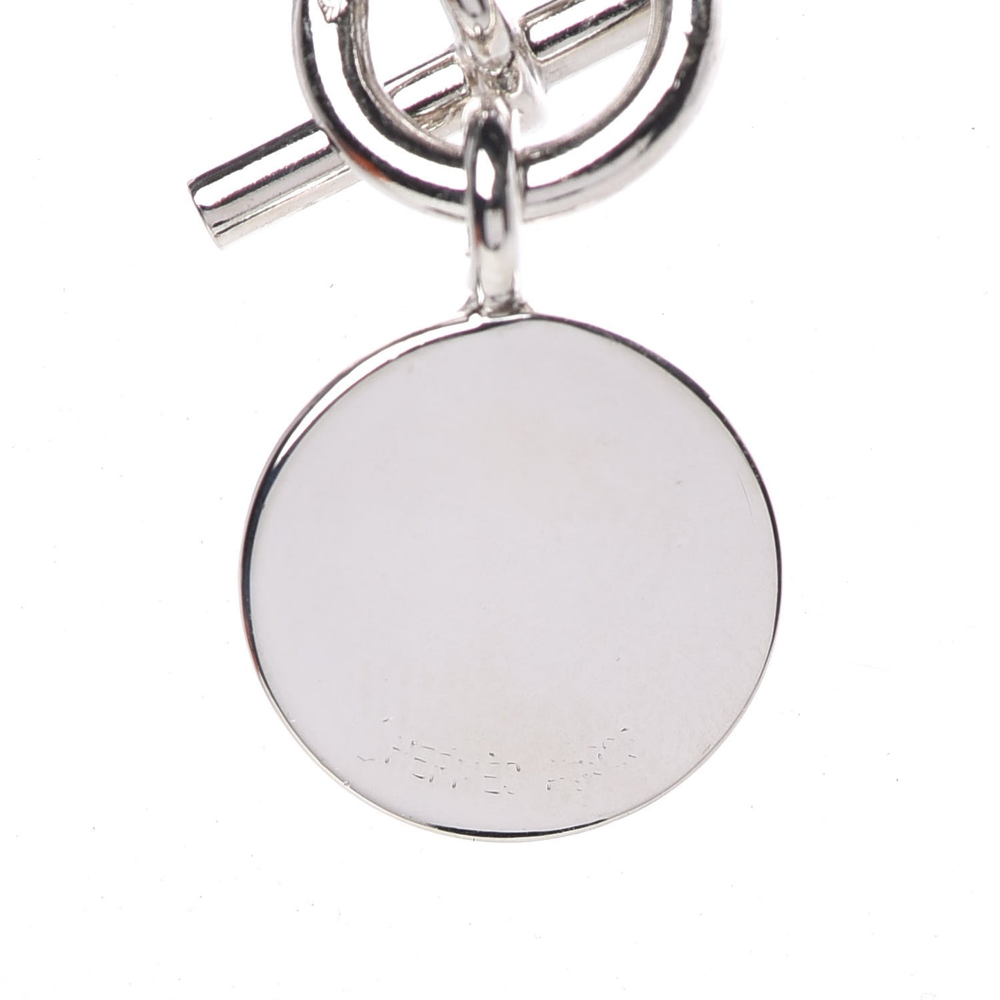 Sterling Silver Amulettes H Confettis Pendant Necklace