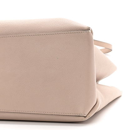 Louis Vuitton Grained Calfskin Lockme Shopper Greige 9 of 11