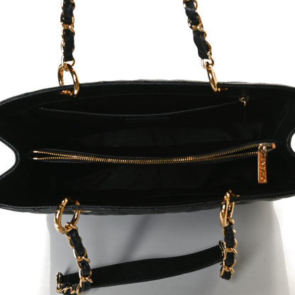 Chanel Caviar Quilted Grand Shopping Tote GST Black 5 of 18