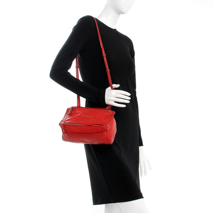 Givenchy Sugar Goatskin Mini Pandora Red 8 of 26
