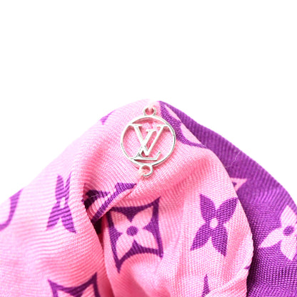Louis Vuitton Silk Vuittamins Scrunchies Set Multicolor 4 of 5