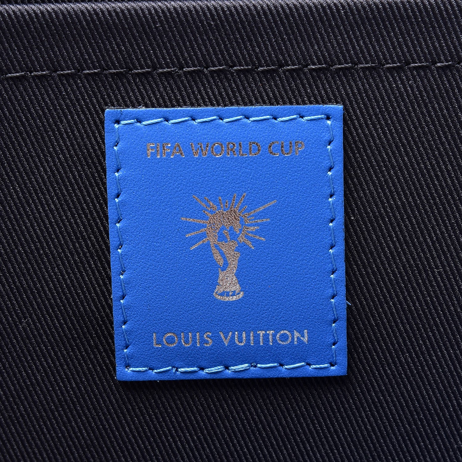 Louis Vuitton Epi World Cup 2018 Pochette Jour GM Blue 8 of 10