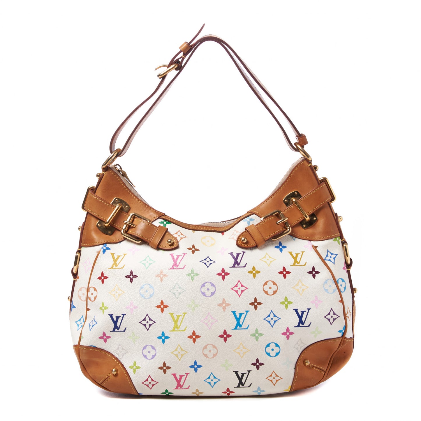 Monogram Multicolor Greta White