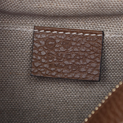 Gucci Monogram Mini Bree Messenger Bag Beige Tabacco 6 of 7