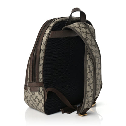 Gucci GG Supreme Monogram Medium Ophidia Day Backpack Brown 3 of 11