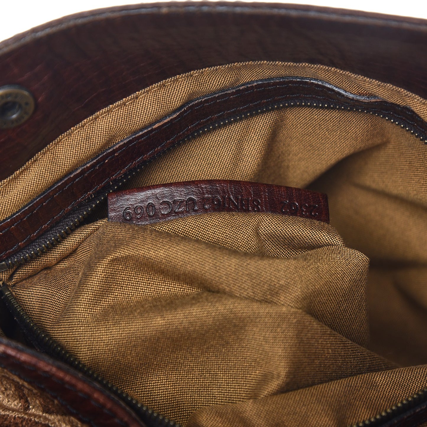 Velvet Zucca Bag De Jour Tobacco