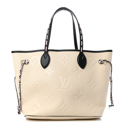 Louis Vuitton Empreinte Monogram Giant Wild At Heart Neverfull MM Creme 1 of 9