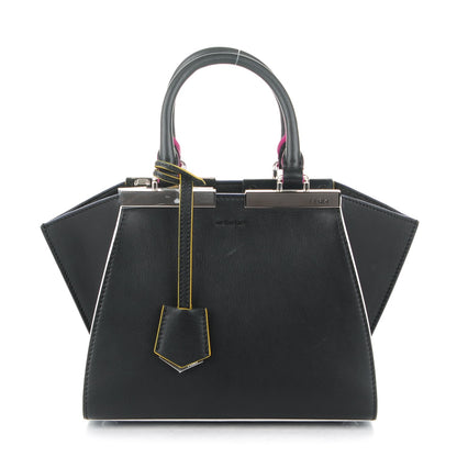 Fendi Vitello Dolce Mini 3Jours Tote Black 1 of 7