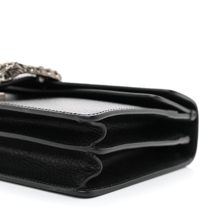 Gucci Pebbled Calfskin Small Dionysus Shoulder Bag Black 8 of 9