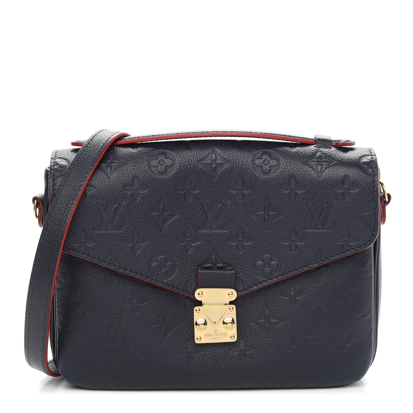Empreinte Pochette Metis Marine Rouge