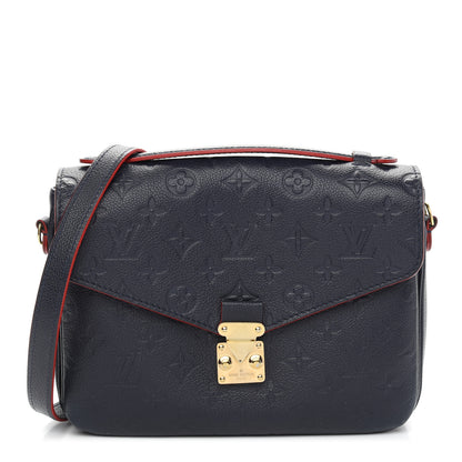 Louis Vuitton Empreinte Pochette Metis Marine Rouge 1 of 8