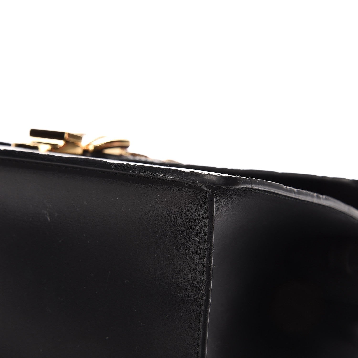 Gucci Guccissima Signature Medium Sylvie Top Handle Bag Black 11 of 13