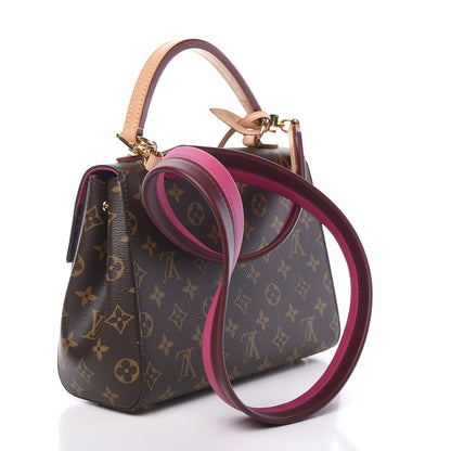 Louis Vuitton Monogram Cluny BB Bordeaux Fuchsia 2 of 9
