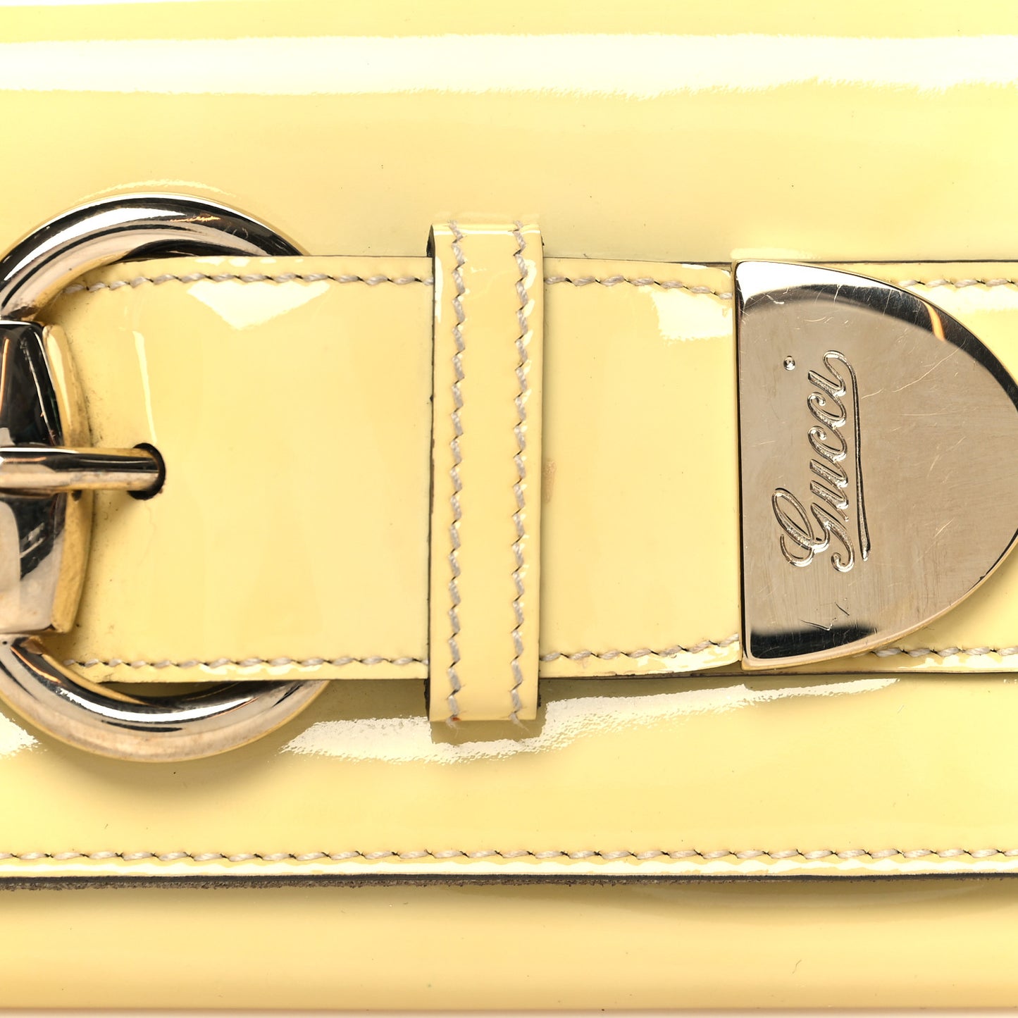 Patent Romy Clutch Off White