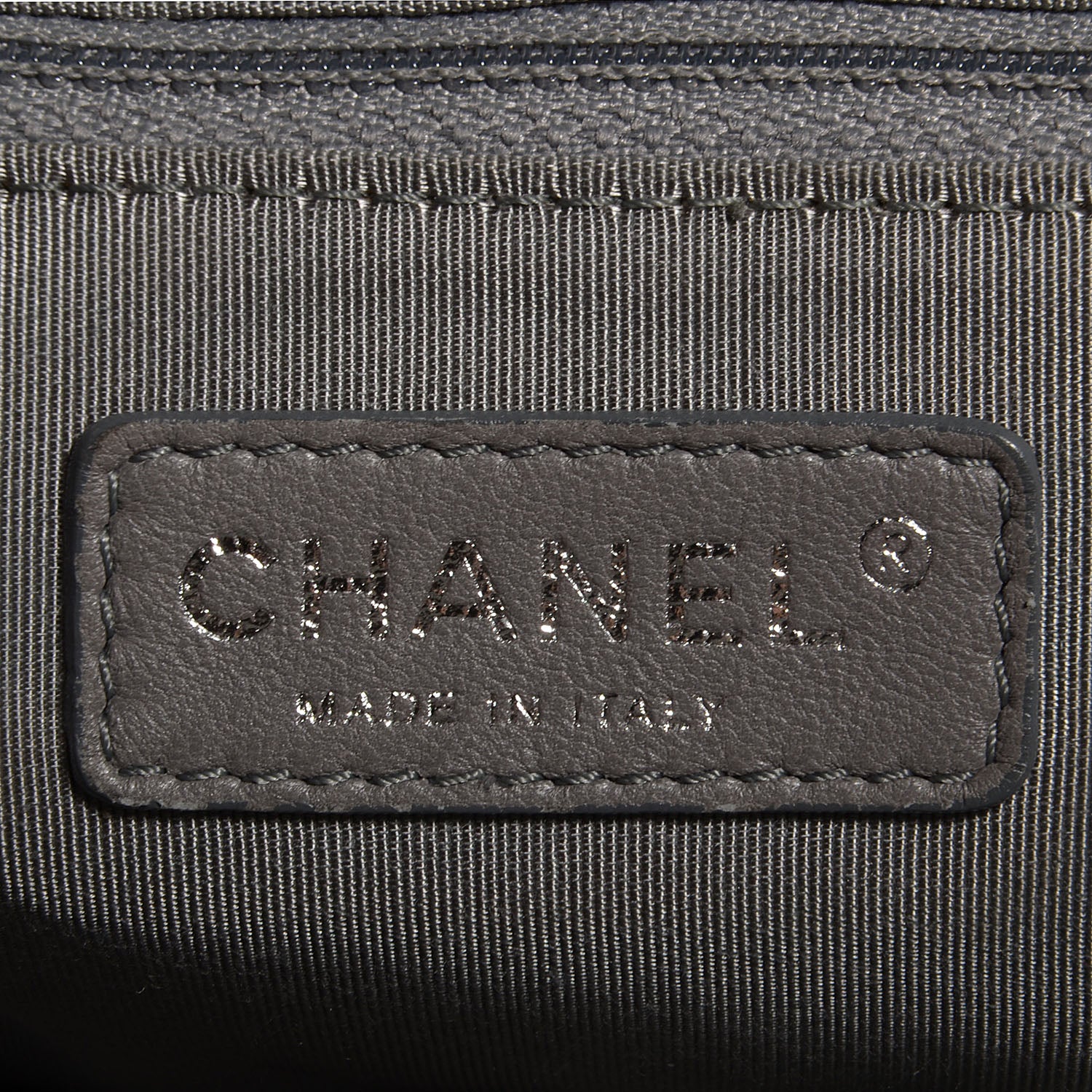 Chanel Nylon Tweed Stitch Bubble Quilt Camera Case Black 6 of 7