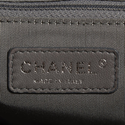 Chanel Nylon Tweed Stitch Bubble Quilt Camera Case Black 6 of 7