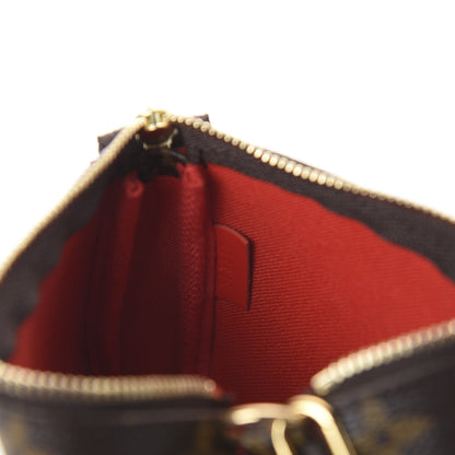 Louis Vuitton Monogram 2020 Christmas Animation Bumper Cars Mini Pochette Accessories Coquelicot 5 of 6