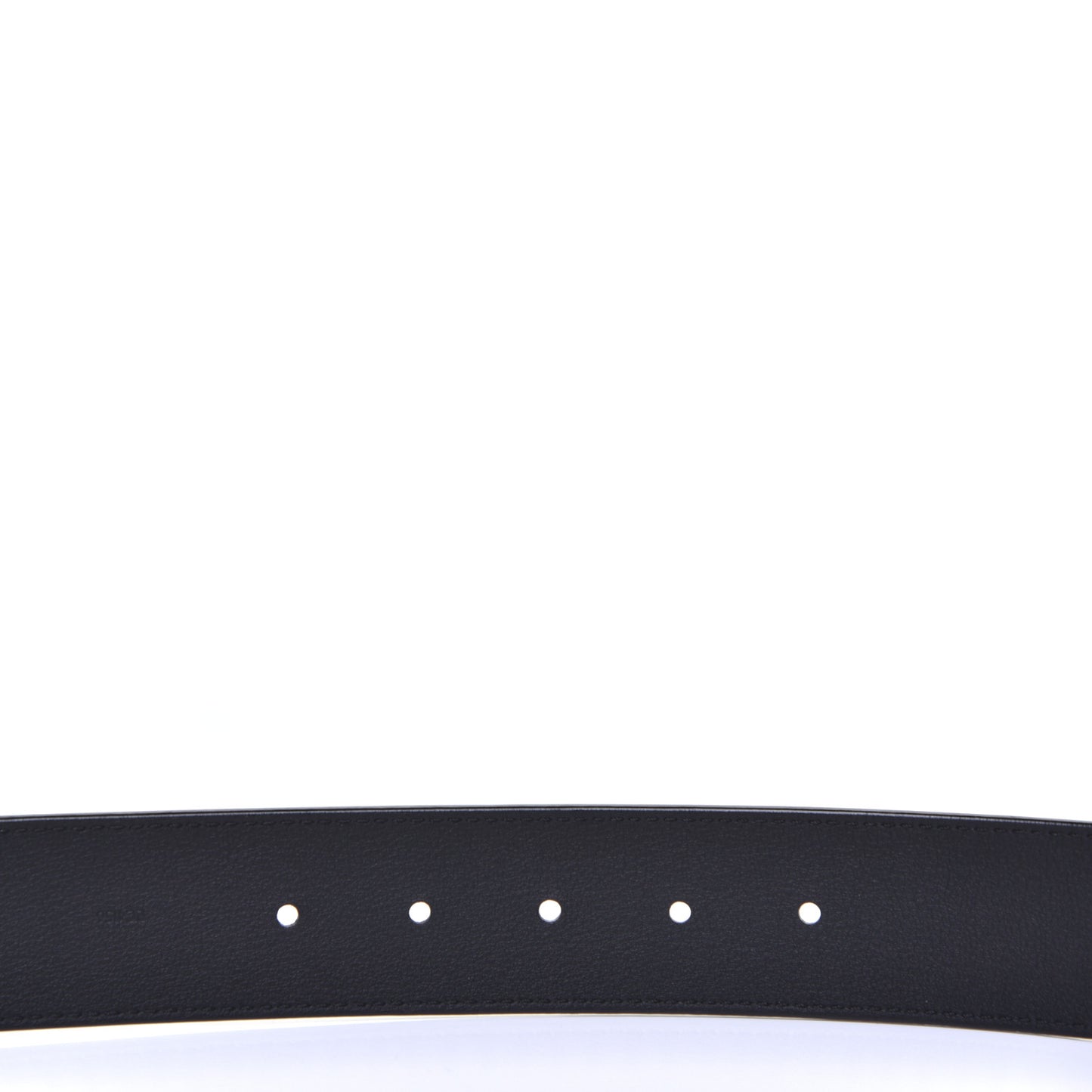 Calfskin 40mm LV Initiales Montaigne Belt 90 36 Black