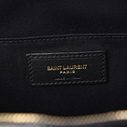 Saint Laurent Patent Matelasse Monogram Toy Vicky Camera Bag Black 6 of 11