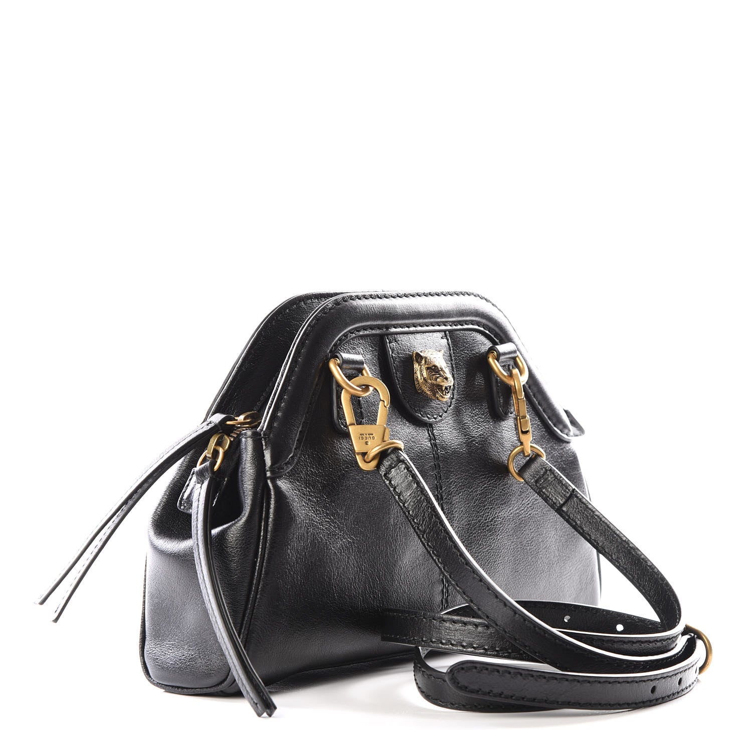 Gucci Calfskin Small Re(Belle) Crossbody Bag Black 2 of 9